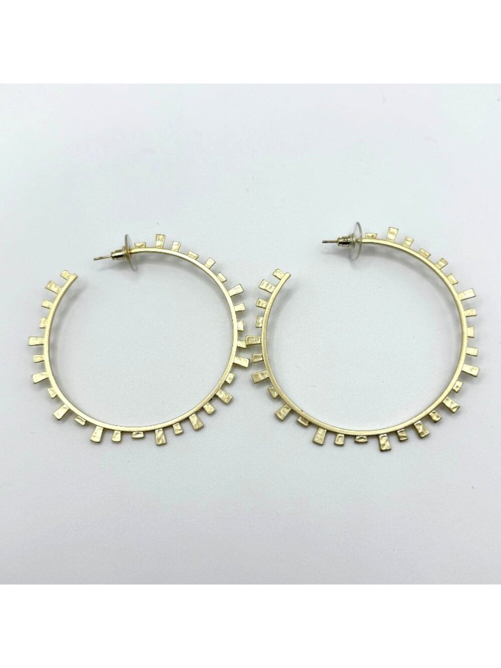 Kendra Scott Gold-Tone Statement Hoop Earrings